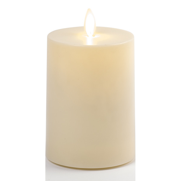 Anna Collection Led kaars voor buiten | 8 x 13 cm | Bewegende vlam | Ivoor  LCO00162 - 1
