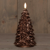 Led kerstboom kaars | 20 cm | Brons | 3D vlam LCO00904 - 1