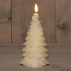 Led kerstboom kaars 20 cm | Ivoor | 3D vlam | 1 stuk LCO00899 - 1