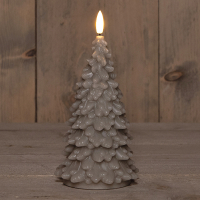 Led kerstboom kaars 20 cm | Taupe | 3D vlam | 1 stuk LCO00900