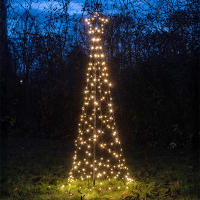 Led kerstboom voor buiten 2 meter | Flash | Extra warm wit | 236 lampjes LCO00481
