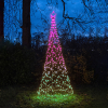 Led kerstboom voor buiten 3.2 meter | Multicolor | 480 lampjes