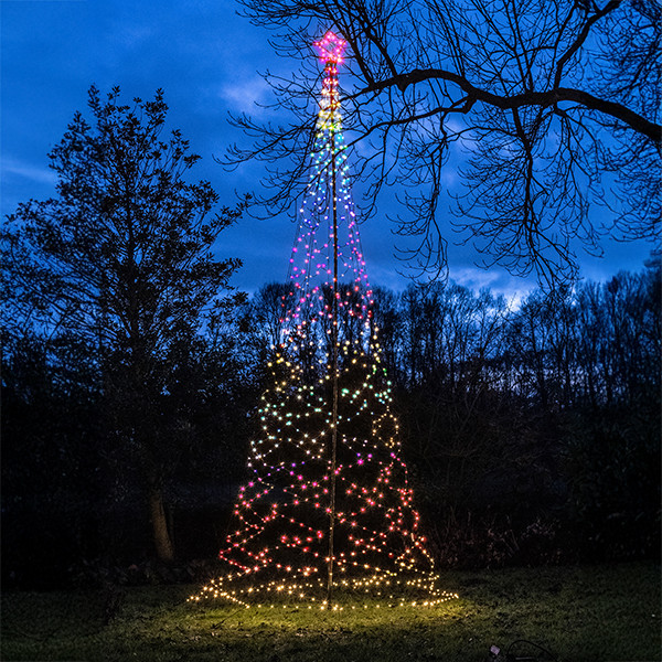 Led kerstboom voor buiten 5 meter | Multicolor | 836 lampjes LCO00501 - 1