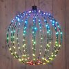 Lichtbal | Metaal | Ø 50 cm | 256 LED | RGB | Afstandsbediening LCO00747 - 1