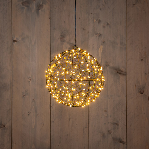 Anna Collection Lichtbol kerst | Ø 18 cm | 200 lampjes | Extra warm wit  LCO00330 - 1
