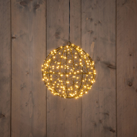 Anna Collection Lichtbol kerst | Ø 18 cm | 200 lampjes | Extra warm wit  LCO00330