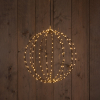 Lichtbol kerst | Ø 40 cm | 192 leds | Extra warm wit