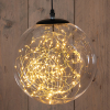 Lichtbol kerst Ø 25 cm | Extra warm wit | 125 lampjes | Flash effect | Smokey LCO00790 - 1