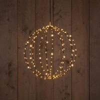 Lichtbol kerst Ø 50 cm | Extra warm wit | 216 lampjes | Flash effect LCO00763