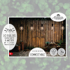 Anna Collection Lichtsnoer koppelbaar 5 meter | 10 lampjes | Bol | Warm wit  LCO00431 - 2