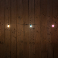 Lichtsnoer koppelbaar 5 meter | 10 lampjes | Kogel G45 | Multicolor LCO00432