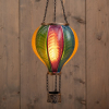 Luchtballon op batterijen | 14 x 25 cm | 20 lampjes | Vlameffect | IP44 | Multicolor LCO00941 - 1
