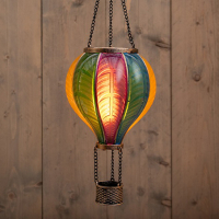Luchtballon solar | 45 cm | Vlameffect  | Multicolor LCO00658
