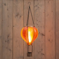 Luchtballon solar | 62 cm | Vlameffect | Oranje LCO00651