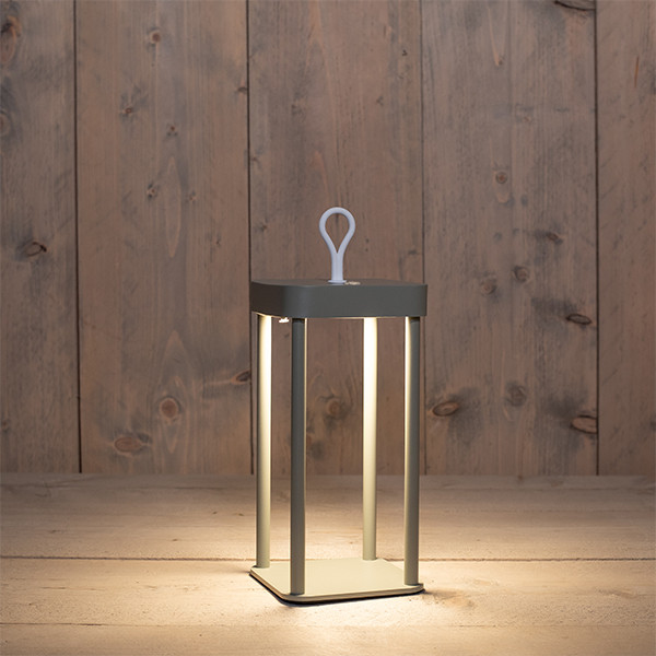 Anna Collection Oplaadbare lantaarn | 3000-6000K | Dimbaar | IP44 | Olijfgroen  LCO00430 - 1