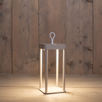 Oplaadbare lantaarn | 3000-6000K | Dimbaar | IP44 | Zandkleur LCO00429