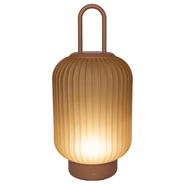 Oplaadbare lantaarn | 33 cm | 3000-6000K | Dimbaar | IP44 | Glas | Terra LCO00630 - 1