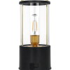 Oplaadbare lantaarn modern | 25 cm | 3000-6000K | Dimbaar | IP44 | Zwart LCO00621 - 2