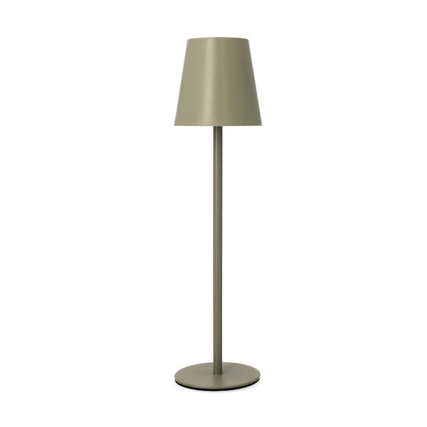 Oplaadbare tafellamp | 27.5 cm | 3000-6000K | Dimbaar | IP44 | Olijf Groen LCO00618 - 1