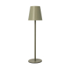 Oplaadbare tafellamp | 27.5 cm | 3000-6000K | Dimbaar | IP44 | Olijf Groen