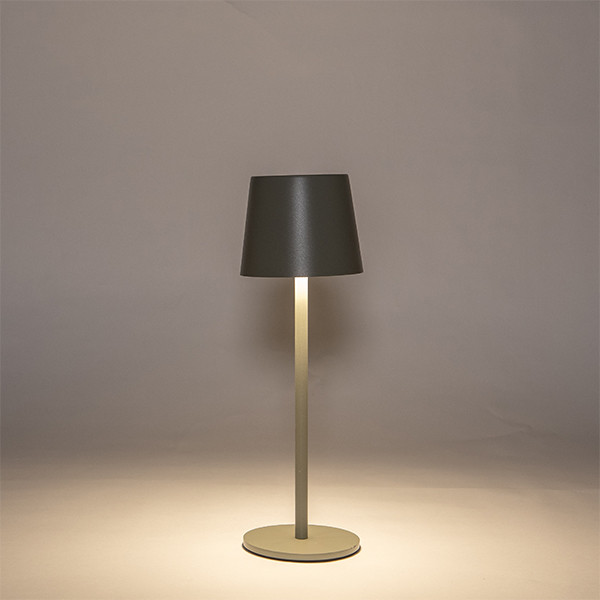 Anna Collection Oplaadbare tafellamp | 27.5 cm | 3000-6000K | Dimbaar | IP44 | Olijfgroen  LCO00403 - 1