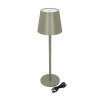 Oplaadbare tafellamp | 27.5 cm | 3000-6000K | Dimbaar | IP44 | Olijfgroen LCO00403 - 3