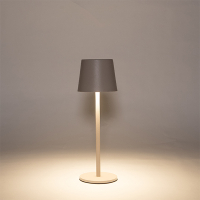 Oplaadbare tafellamp | 27.5 cm | 3000-6000K | Dimbaar | IP44 | Zandkleur LCO00402