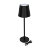 Oplaadbare tafellamp | 27.5 cm | 3000-6000K | Dimbaar | IP44 | Zwart LCO00397 - 3