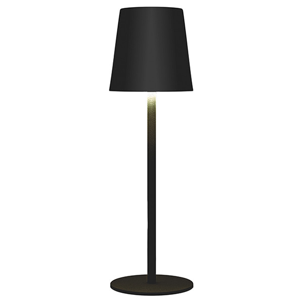 Oplaadbare tafellamp | 27.5 cm | 3000-6000K | Dimbaar | IP44 | Zwart LCO00614 - 1