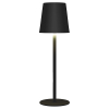 Oplaadbare tafellamp | 27.5 cm | 3000-6000K | Dimbaar | IP44 | Zwart