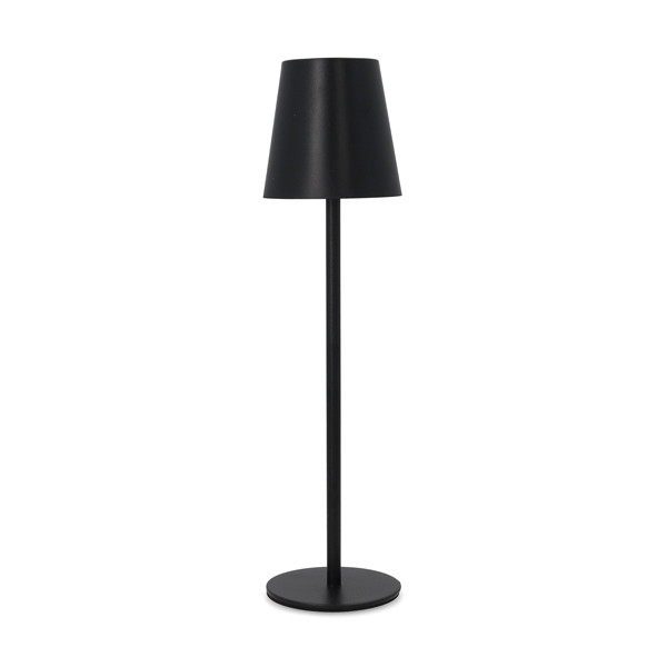 Oplaadbare tafellamp | 27.5 cm | 3000-6000K | Dimbaar | IP44 | Zwart LCO00614 - 1