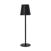 Oplaadbare tafellamp | 27.5 cm | 3000-6000K | Dimbaar | IP44 | Zwart LCO00614 - 1
