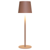 Oplaadbare tafellamp | 27,5 cm | 2700K | Dimbaar | IP44 | Terracotta LCO00606 - 1