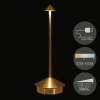 Oplaadbare tafellamp | 30.5 cm | 3000-6000K | Dimbaar | IP44 | Goud LCO00669 - 1