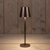 Oplaadbare tafellamp | 36.5 cm | 3000-6000K | Dimbaar | IP44 | Brons LCO00485