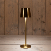 Oplaadbare tafellamp | 36.5 cm | 3000-6000K | Dimbaar | IP44 | Goud LCO00486 - 1