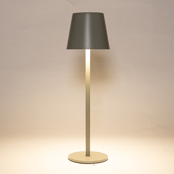 Anna Collection Oplaadbare tafellamp | 36.5 cm | 3000-6000K | Dimbaar | IP44 | Olijfgroen  LCO00410 - 1