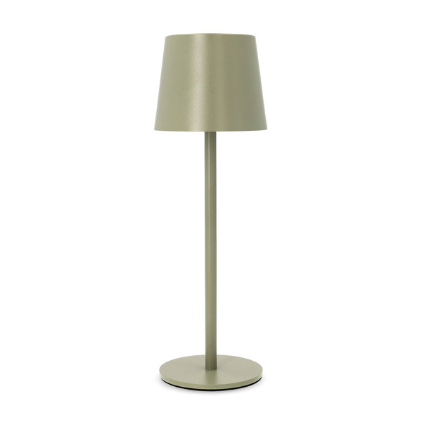 Oplaadbare tafellamp | 36.5 cm | 3000-6000K | Dimbaar | IP44 | Olijfgroen LCO00410 - 1