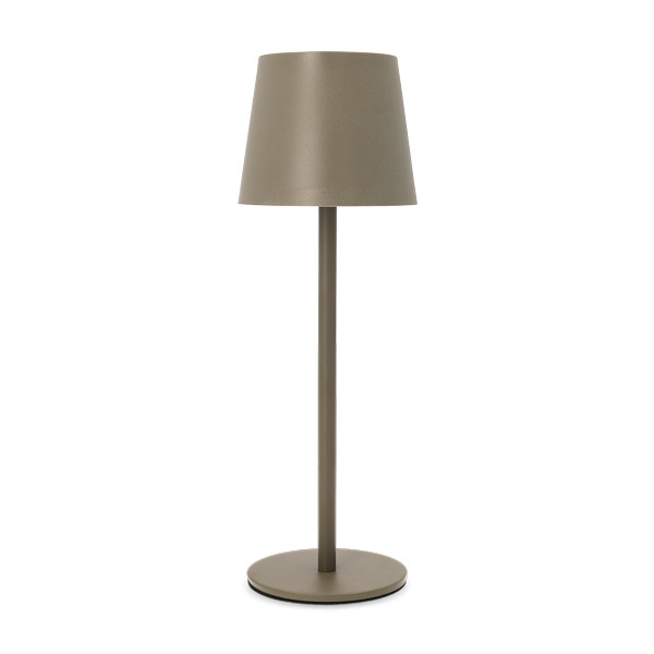 Oplaadbare tafellamp | 36.5 cm | 3000-6000K | Dimbaar | IP44 | Taupe LCO00406 - 1