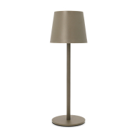 Oplaadbare tafellamp | 36.5 cm | 3000-6000K | Dimbaar | IP44 | Taupe LCO00406