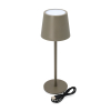 Oplaadbare tafellamp | 36.5 cm | 3000-6000K | Dimbaar | IP44 | Taupe LCO00406 - 3
