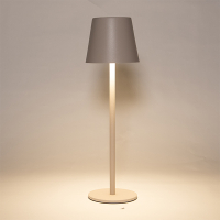 Oplaadbare tafellamp | 36.5 cm | 3000-6000K | Dimbaar | IP44 | Zandkleur LCO00409