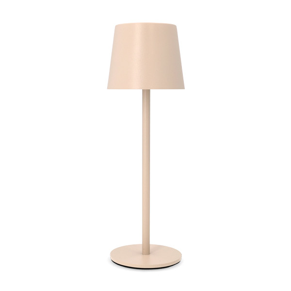 Oplaadbare tafellamp | 36.5 cm | 3000-6000K | Dimbaar | IP44 | Zandkleur LCO00409 - 1
