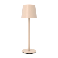 Oplaadbare tafellamp | 36.5 cm | 3000-6000K | Dimbaar | IP44 | Zandkleur LCO00409