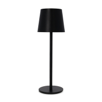 Oplaadbare tafellamp | 36.5 cm | 3000-6000K | Dimbaar | IP44 | Zwart LCO00404