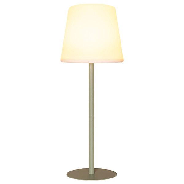 Oplaadbare tafellamp | 39 cm | RGB + 2700K | Dimbaar | IP44 | Olijf Groen LCO00600 - 1