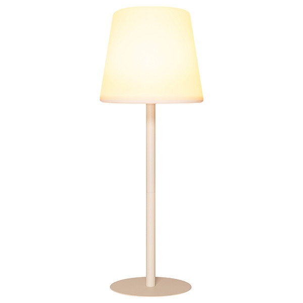 Oplaadbare tafellamp | 39 cm | RGB + 2700K | Dimbaar | IP44 | Zand LCO00599 - 1