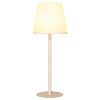 Oplaadbare tafellamp | 39 cm | RGB + 2700K | Dimbaar | IP44 | Zandkleur LCO00599 - 1