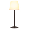 Oplaadbare tafellamp | 39 cm | RGB + 2700K | Dimbaar | IP44 | Zwart LCO00598 - 1