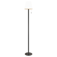 Oplaadbare vloerlamp | 129 cm | RGB + 2700K | Dimbaar | IP44 | Zwart LCO00602